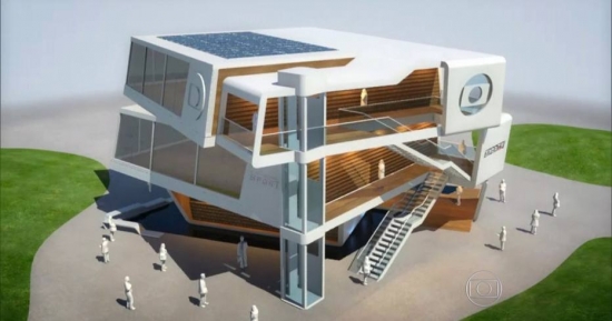 Globo finaliza últimos detalhes de estúdio de vidro para Olimpíada