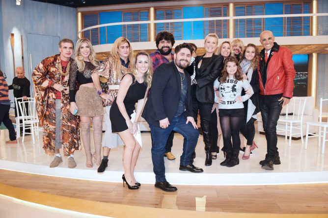 “Xuxa Meneghel” recebe casais eliminados de “Power Couple” e a dupla Cesar Menotti & Fabiano