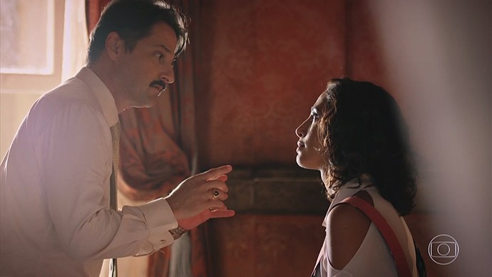 “Velho Chico”: Carlos Eduardo brigará com Tereza e tentará estuprá-la