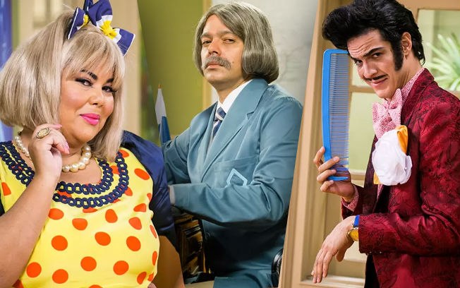 (Foto: Montagem personagens da "Escolinha do Professor Raimundo"/ Reprodução)