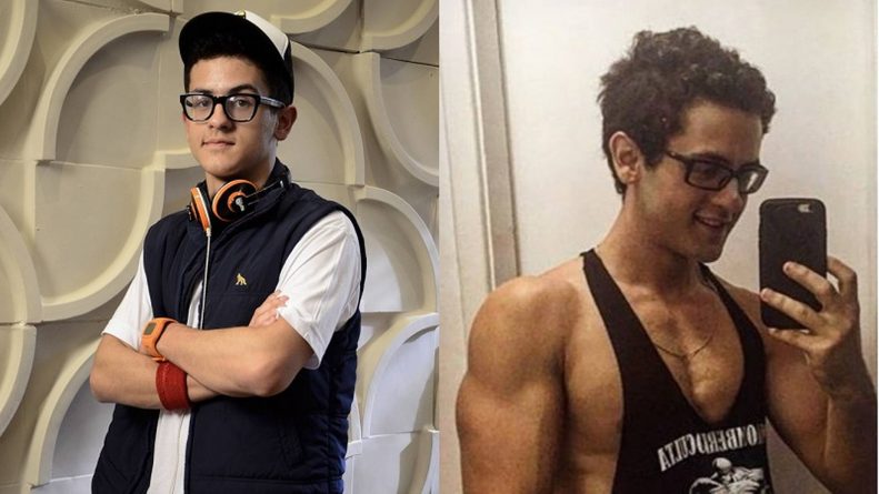 David Lucas surpreende com músculos aos 21 anos e nega uso de anabolizantes