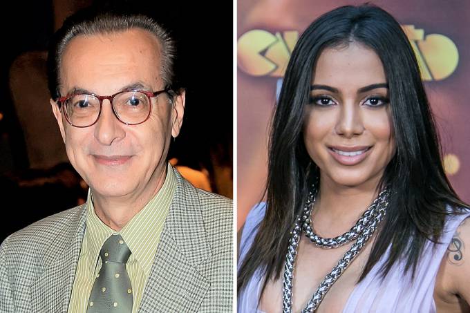 Anitta debocha de comentário do estilista Ronaldo Ésper