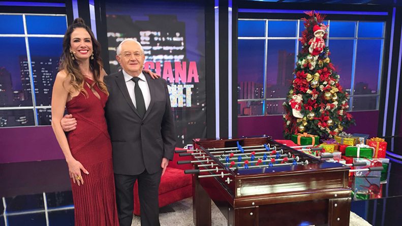 Em entrevista na RedeTV!, Boris Casoy compara Luciana Gimenez com Hebe Camargo
