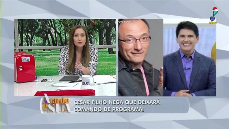 Após ser desmentida por César Filho, Sônia Abrão perde o controle ao vivo