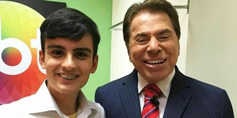Silvio Santos dá carro de luxo para Dudu Camargo