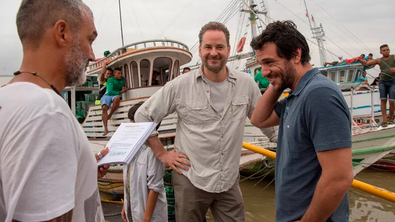 Rodrigo Lombardi e Dan Stulbach gravam “A Força do Querer” em Belém