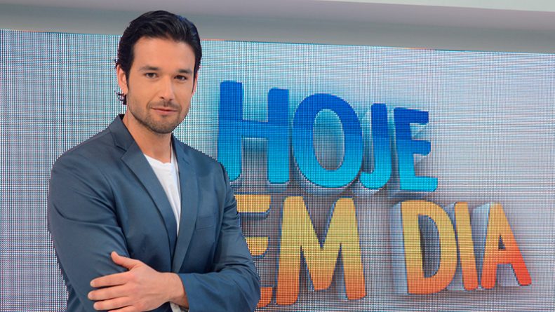 Sérgio Marone estreia na apresentação do “Hoje em Dia”