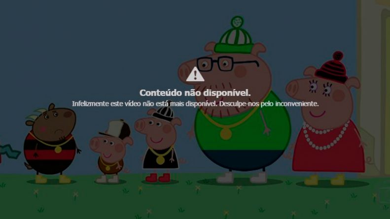 Globo é notificada e exclui sátira de “Peppa Pig” do “Tá no Ar”