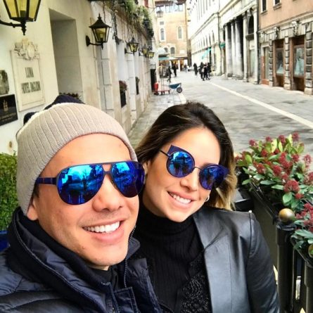 Wesley Safadão passeia com Thyane Dantas pela Europa: “Se despedindo de Veneza”