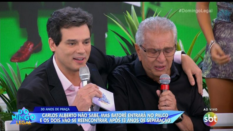 Em retorno ao vivo, “Domingo Legal” registra ótima audiência para o SBT