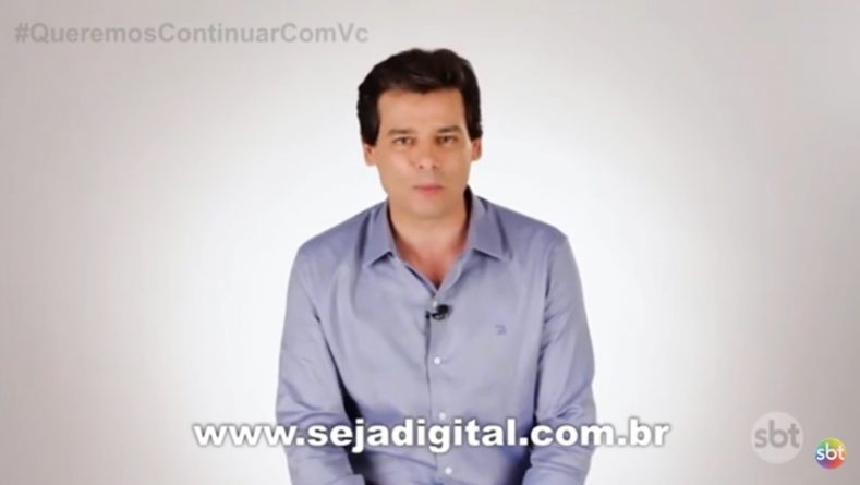 Celso Portiolli tira dúvidas dos telespectadores sobre saída do SBT das TVs por assinatura