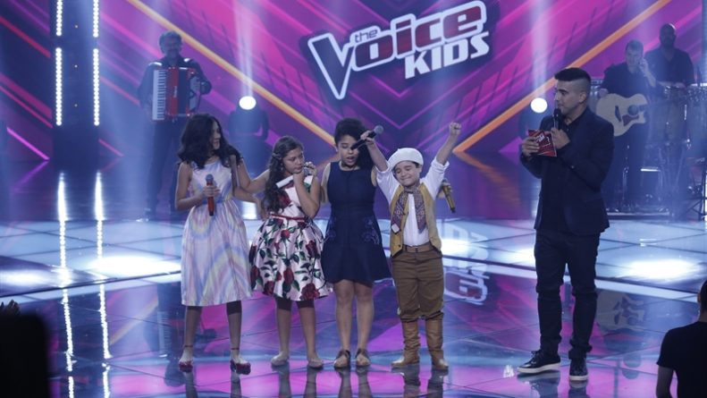 Seis participantes avançam para as semifinais do “The Voice Kids”