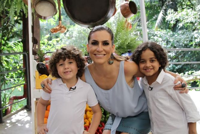 Atores de “Carinha de Anjo” roubam a cena nas gravações do “Duelo de Mães”