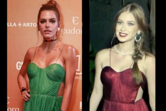 Loja se manifesta após episódio deo”vestido da discórdia” entre Marina Ruy Barbosa e Mariana Goldfarb