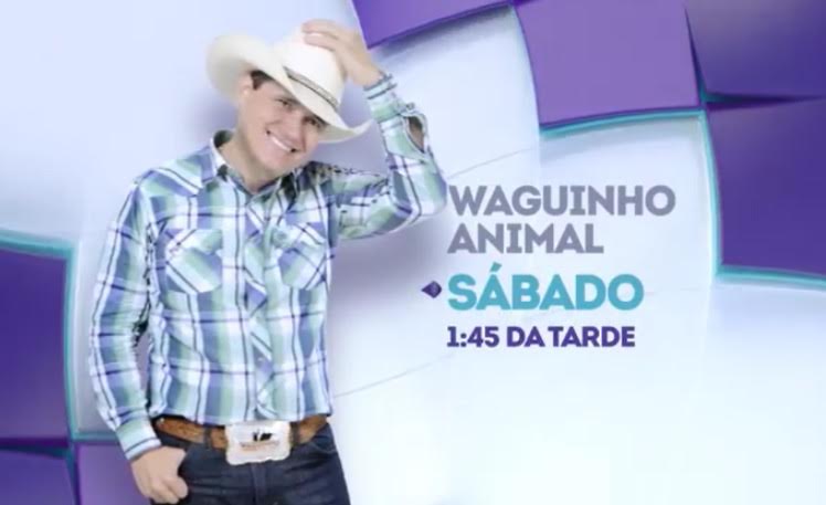Waguinho Animal apresenta programa inédito, a partir deste sábado (11), pelo SBT Interior