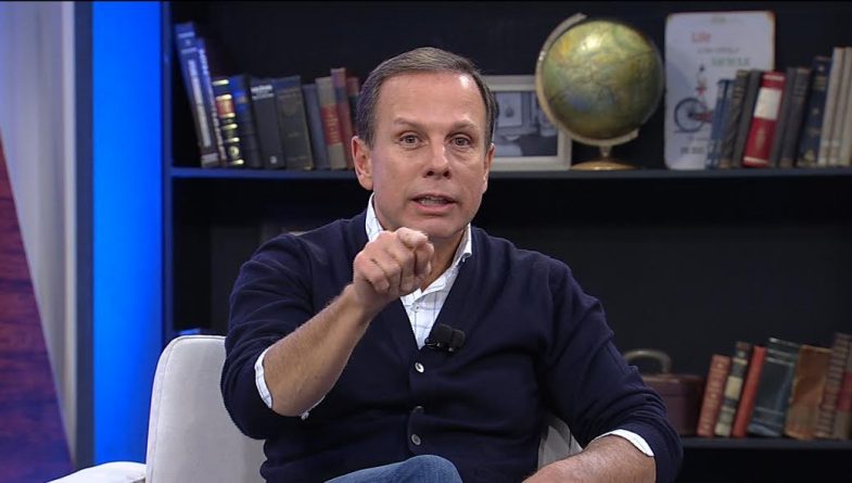 João Doria defende PSDB em casos de corrupção: “São quatro manchetes, se fosse o PT seria uma enciclopédia”