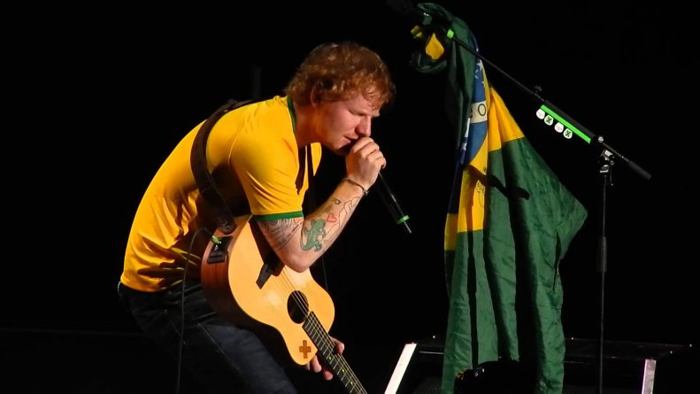 Ed Sheeran confirma shows no Brasil em 2019