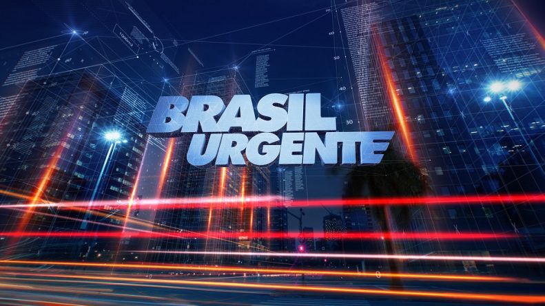 Datena estreia novo cenário do “Brasil Urgente”; Veja como ficou