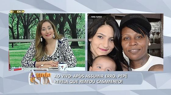 Pepê reata casamento e revela com exclusividade a Sonia Abrão: “O amor falou mais alto”