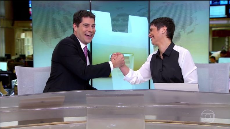 O “adeus” foi gravado