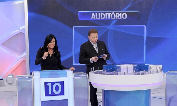 Gretchen agradece Silvio Santos pelo sucesso internacional com Katy Perry