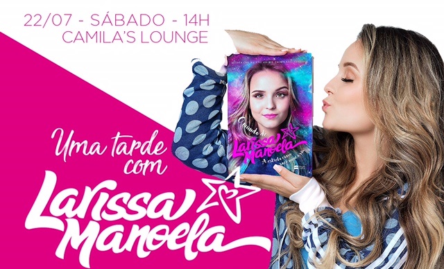 Larissa Manoela lança novo livro nos Estados Unidos
