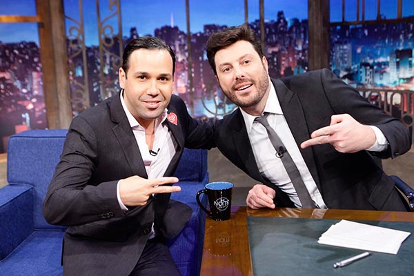 Com Viny Vieira, “The Noite” bate a Globo e fica em 1º lugar no Ibope