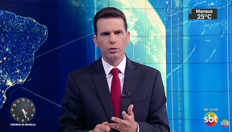 SBT decide tirar o jornalista João Fernandes da bancada do “SBT Notícias”