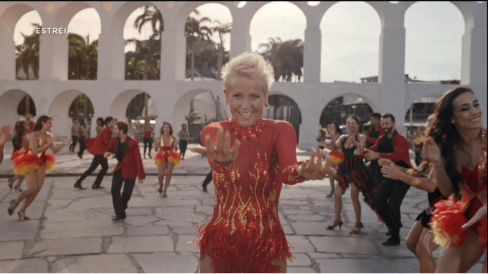 Xuxa não aparece na gravação da abertura do “Dancing Brasil”, em São Paulo