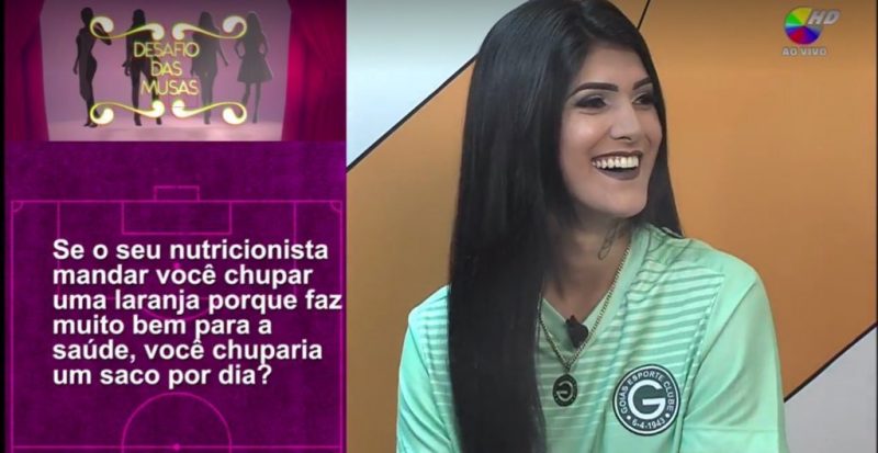Goiás Esporte Clube ameaça processar afiliada da Band após ridicularização de musa