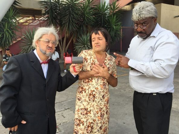 Quadro do “Encrenca” recria cena de grande repercussão da novela “O Outro Lado do Paraíso”