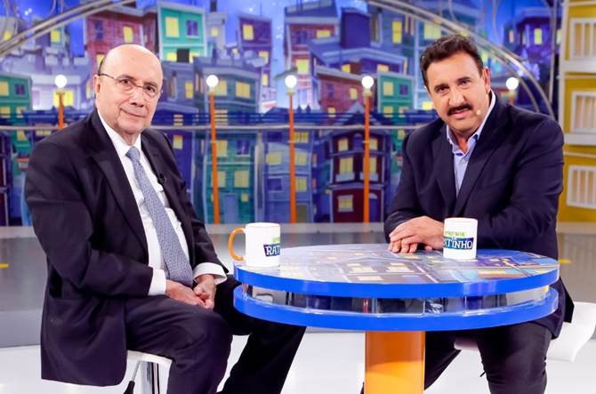 Henrique Meirelles participa do “Programa do Ratinho” desta segunda-feira (19/02)