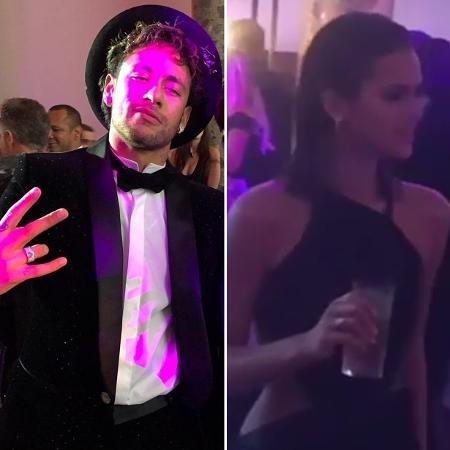 Neymar e Bruna Marquezine são vistos com aliança
