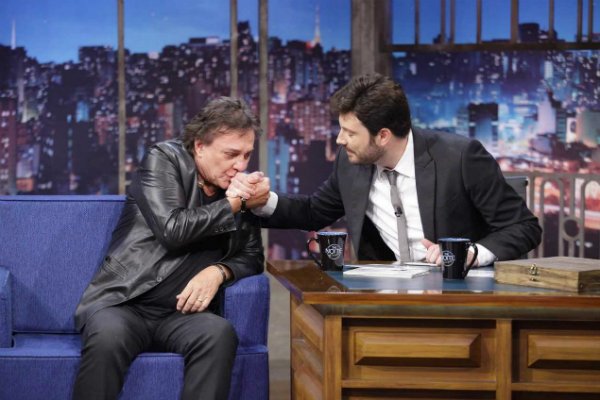 Danilo Gentili faz confissão e leva Fábio Jr. às lágrimas