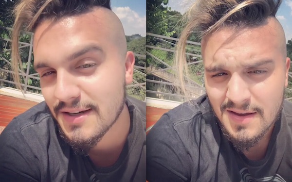 Crise obriga Luan Santana a fazer bico como calopsita em zoológico