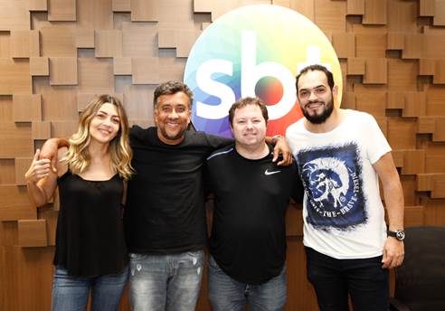 SBT renova contrato com Marlei Cevada, Maurício Manfrini, Alexandre Porpetone e Matheus Ceará