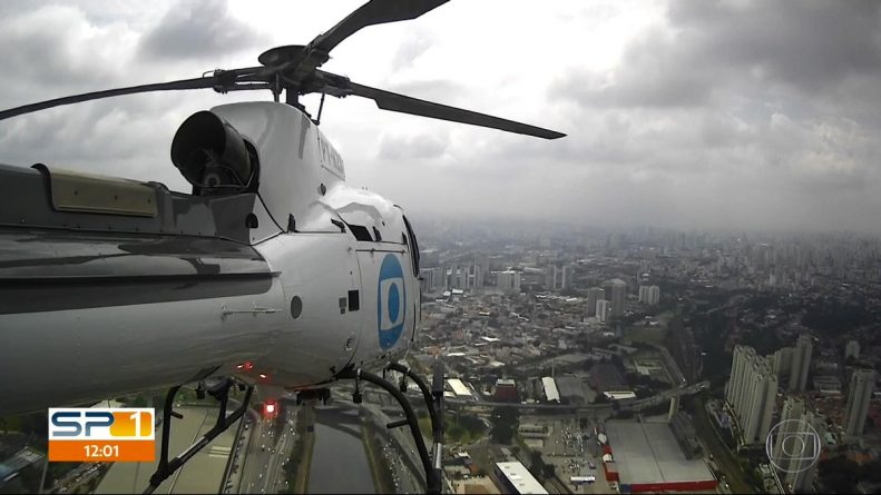 Uso de helicópteros na TV diminui após cobertura da prisão de Lula