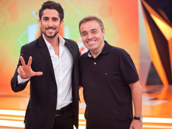 Marcos Mion e Gugu Liberato disputam o comando de “A Fazenda”