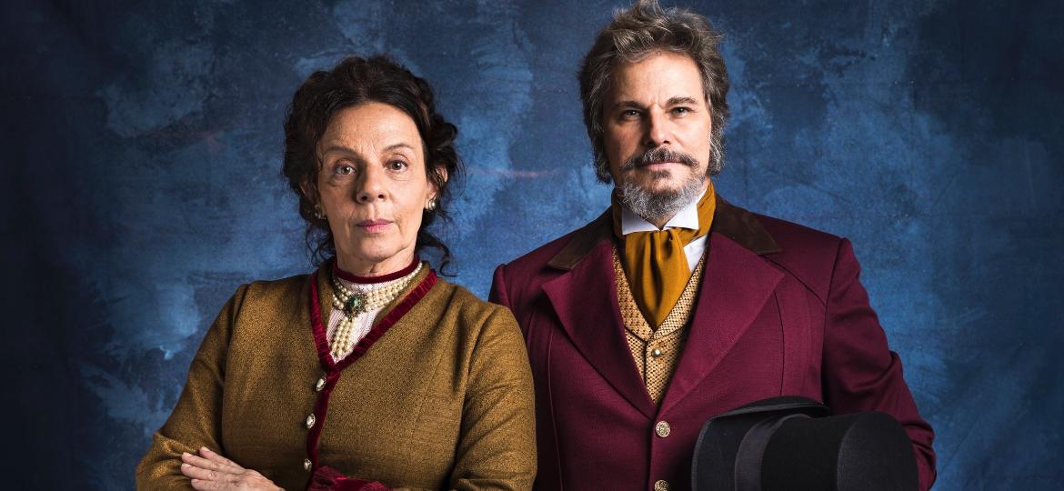 Edson Celulari será casado com Rosi Campos e se apaixonará por Christiane Torloni em “O Tempo Não Para”