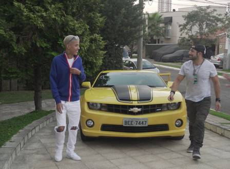 Kaysar participa de novo clipe de MC e quer virar funkeiro