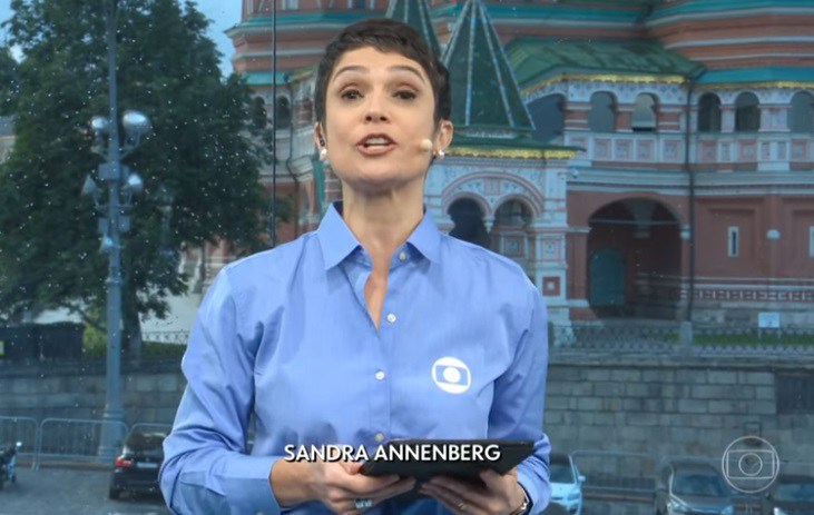 Sandra Annenberg passa mal após o “Jornal Hoje” da última segunda (18)