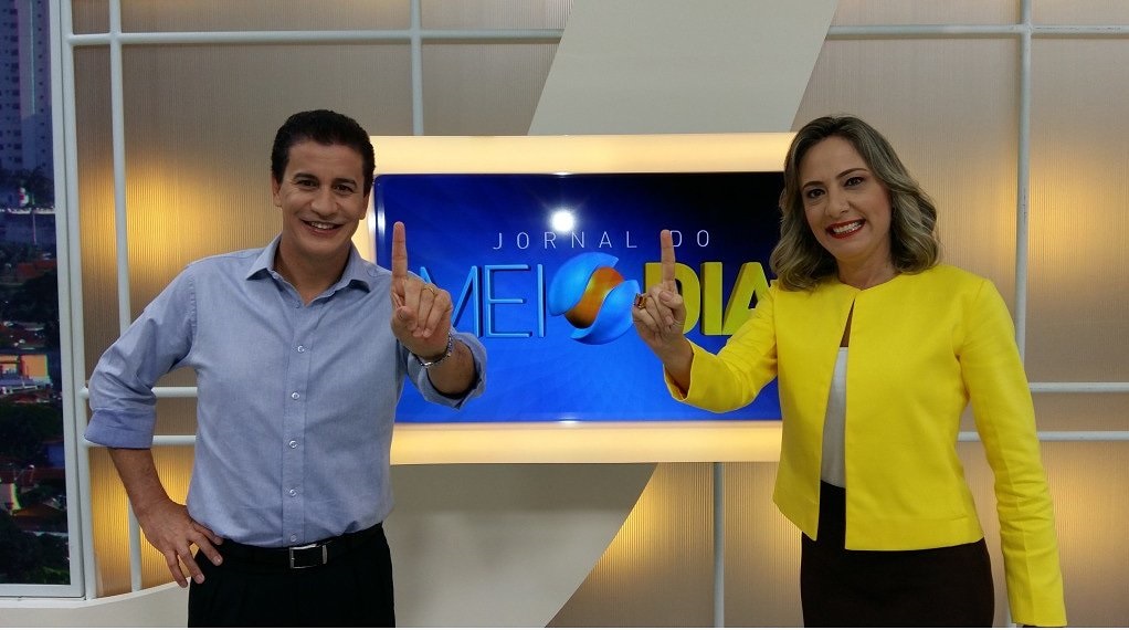 “Jornal do Meio Dia” vence a TV Anhanguera (Globo) com 5 pontos de vantagem no Ibope