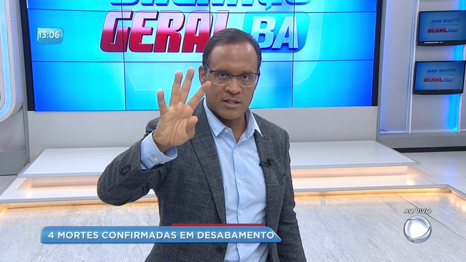 “Balanço Geral Bahia” vence a Globo com 11 pontos de vantagem no Ibope