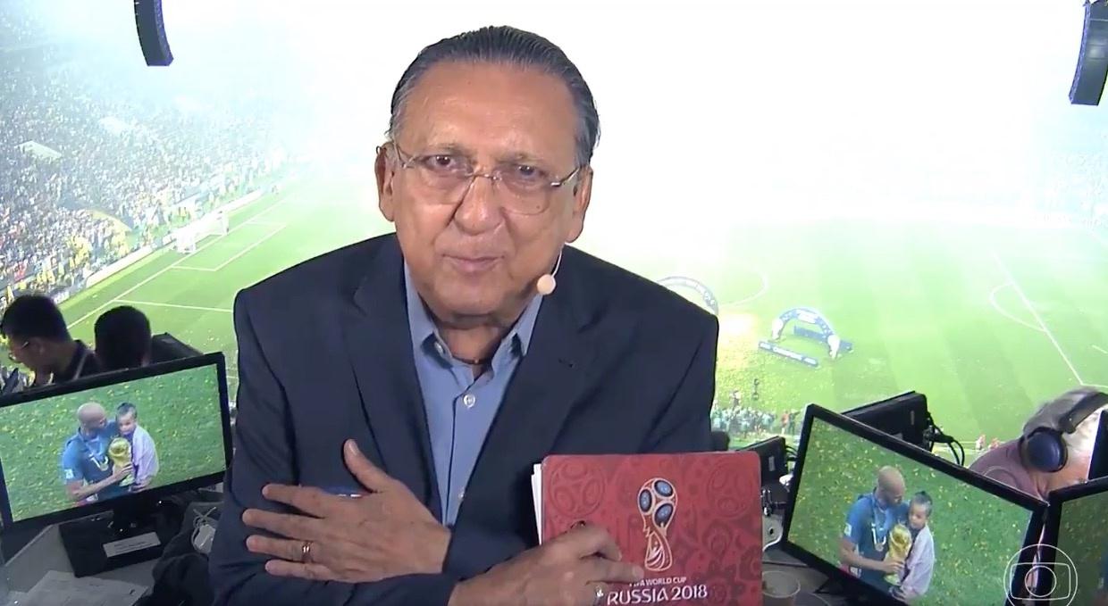 Galvão Bueno estará na Copa do Catar em 2022