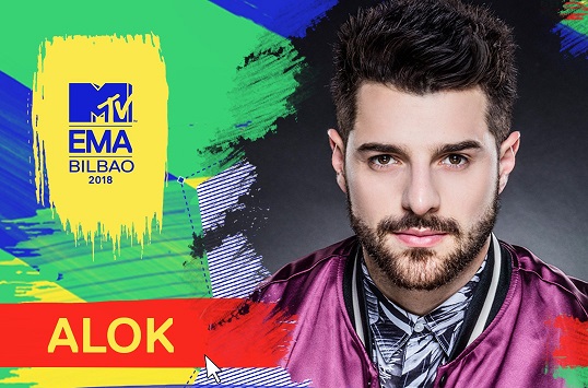 Alok é indicado ao EMA 2018 como “Melhor Artista Brasileiro”