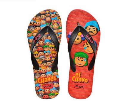 SBT lança edição limitada de sandálias com estampas exclusivas do Chaves