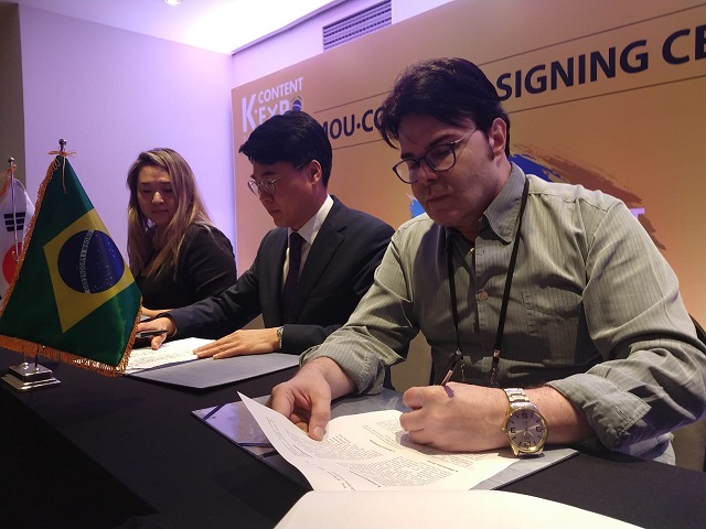 Rede Brasil de Televisão assina contrato com emissoras coreanas