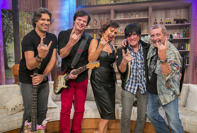 Em nova formação, roqueiros do RPM se emocionam com carinho dos fãs no “Ritmo Brasil”