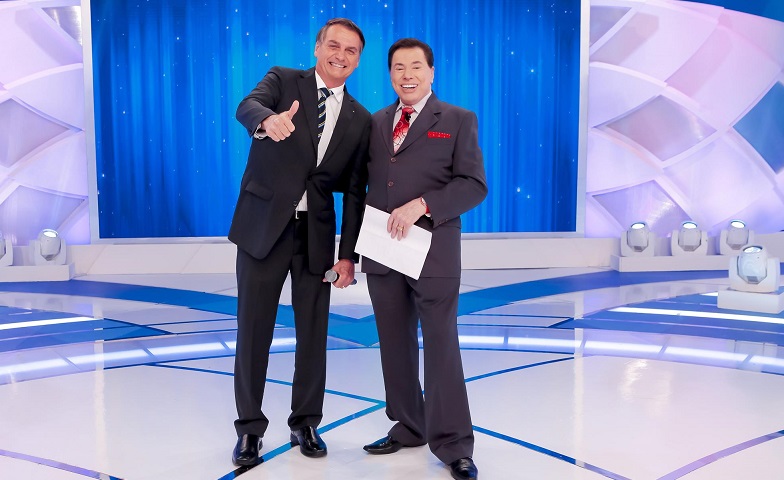 Silvio Santos recebe o Presidente Jair Bolsonaro neste domingo (05/05)
