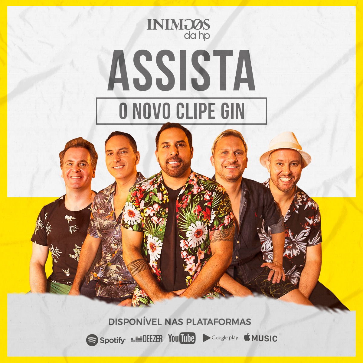 Ícones do samba, Inimigos da HP anunciam nova música “Gin”